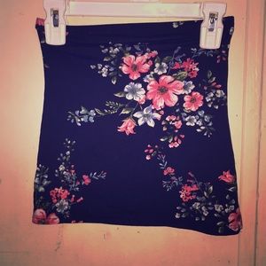 Rue 21 flower tube top